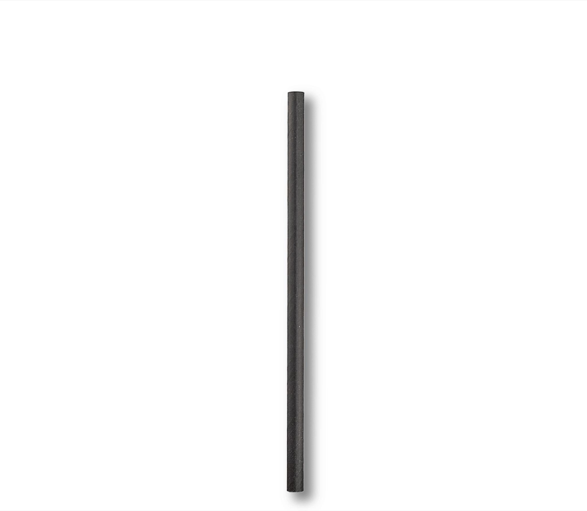 black paper straw