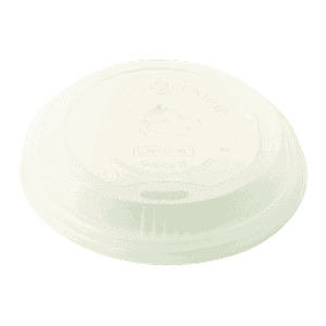 LID PLA - 10-20 oz Hot Cups, White