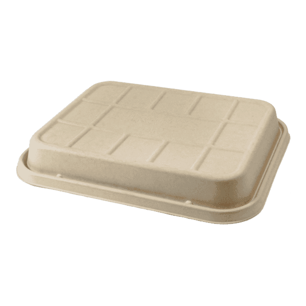 Raised Fiber Lid - fits Half Size Catering Pans