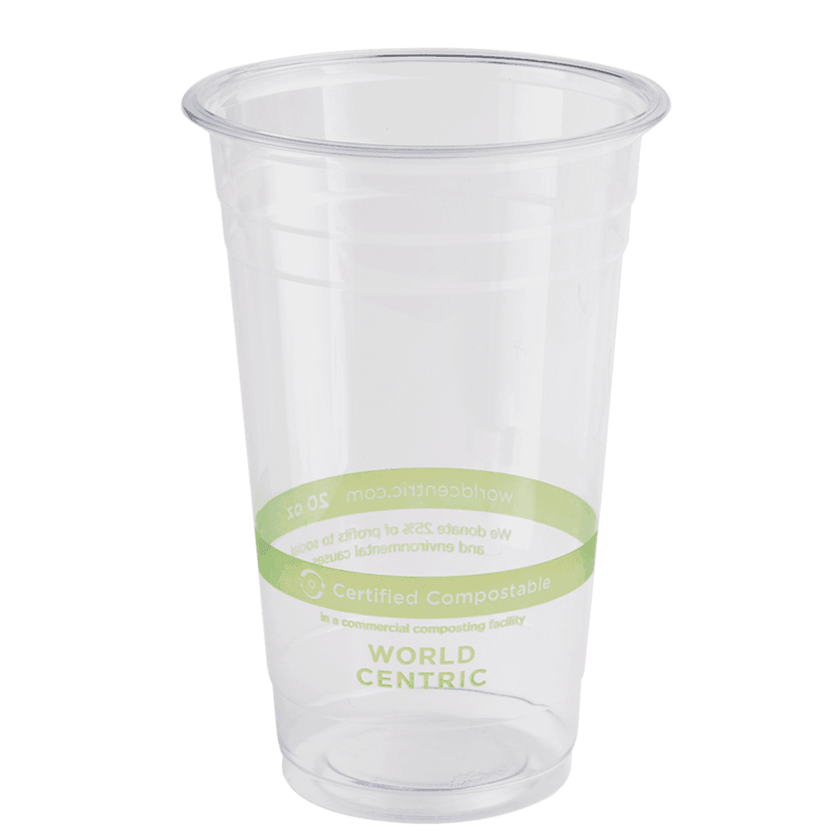 20oz clear cold cup