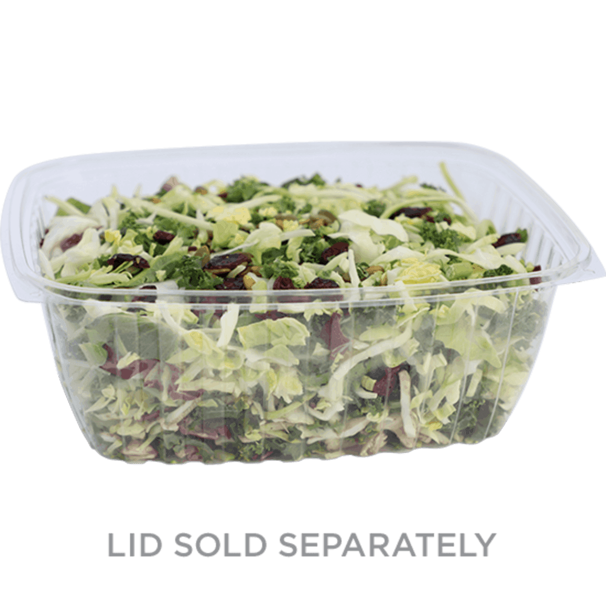 64oz rectangle deli container compostable