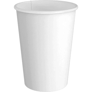 12 oz Paper Hot Cup, White