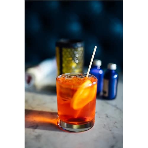 6" White PHA Cocktail Stirrer, Unwrapped - Image 3