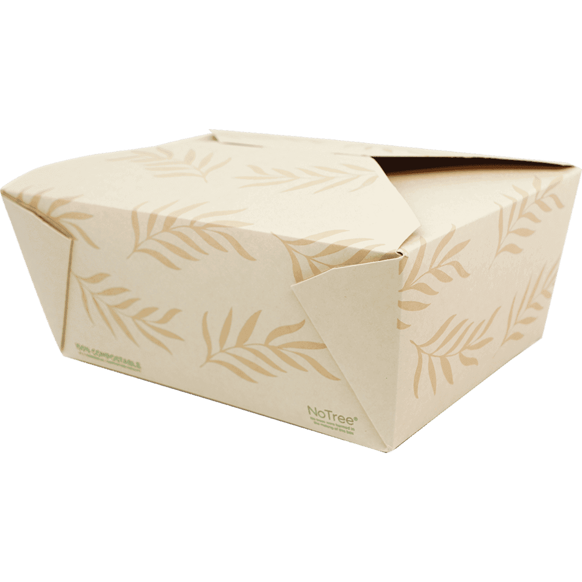 8.7x6.5x3.5” (95 oz) NoTree Folded Carton (160/case, 40 | pack)