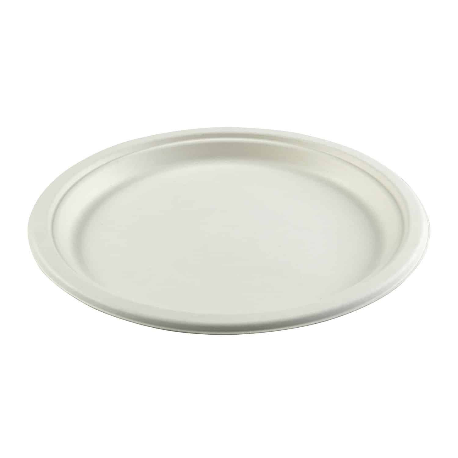 10″ Round Fiber Plate