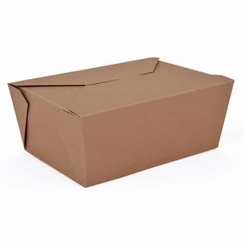 #4 Paper Folded Carton, Brown Kraft