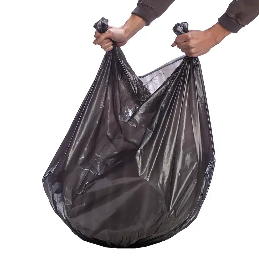 33 Gallon Low Density Can Liner, 33x39", Black