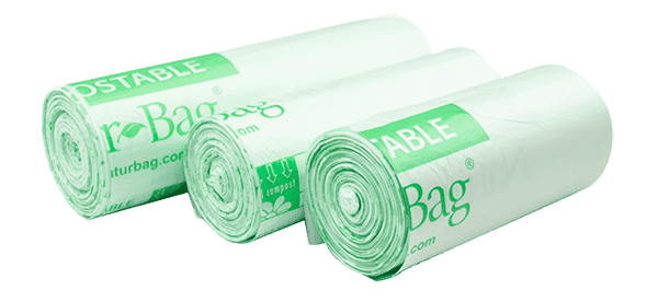 33 Gallon Compostable Can Liner, 33×40″, 1 mil