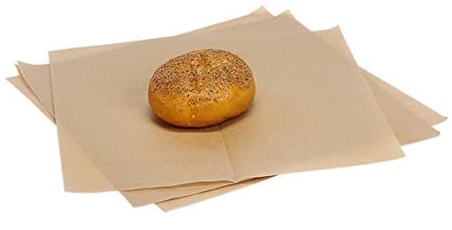 14x14" Grease Resistant Wrap and Liner, Natural (4000/case)