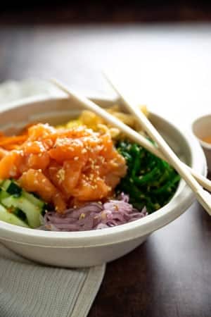 compostable fiber bowl