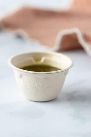 compostable fiber sauce cup