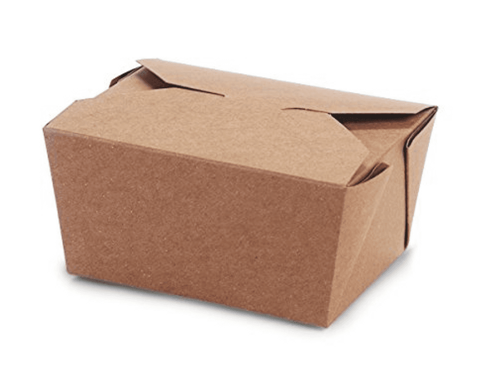 #1 Kraft Paper Bio Box (450/case)