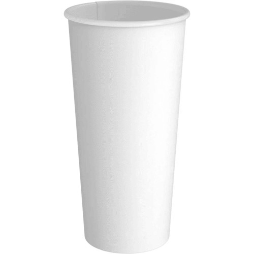 20 oz Paper Hot Cup, White