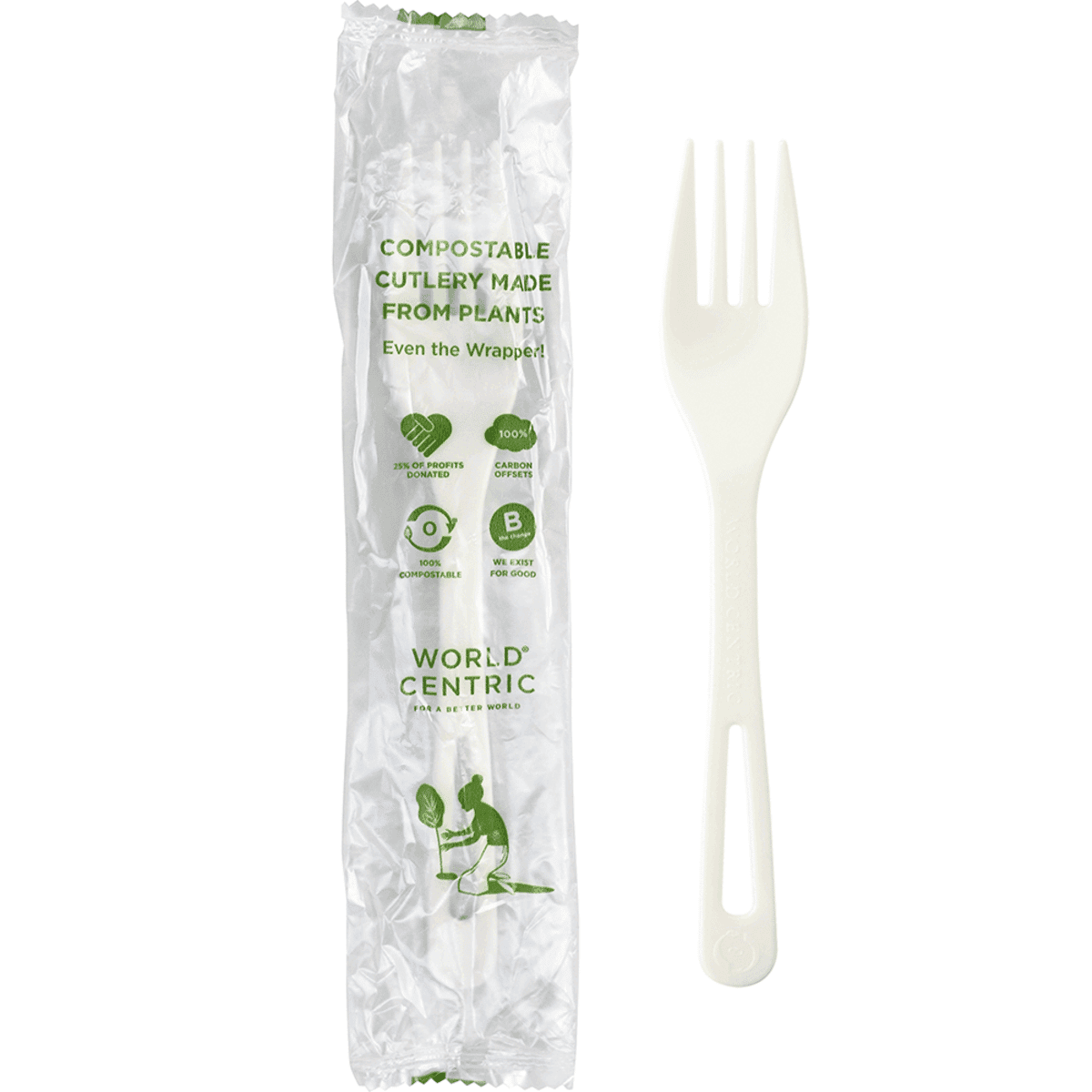 6.3" Individually Wrapped Fork