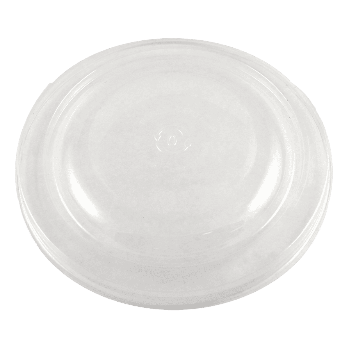 Clear CPLA Lid - fits 12-32 oz Paper Soup Containers