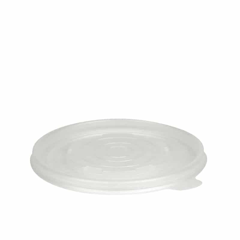 Clear PP Lid - fits 8S-32 oz Paper Soup Containers