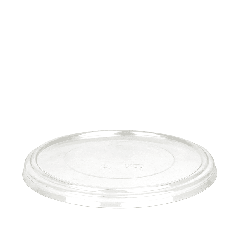 Clear PET Lid - fits 16-32oz Kraft Paper Salad Bowls