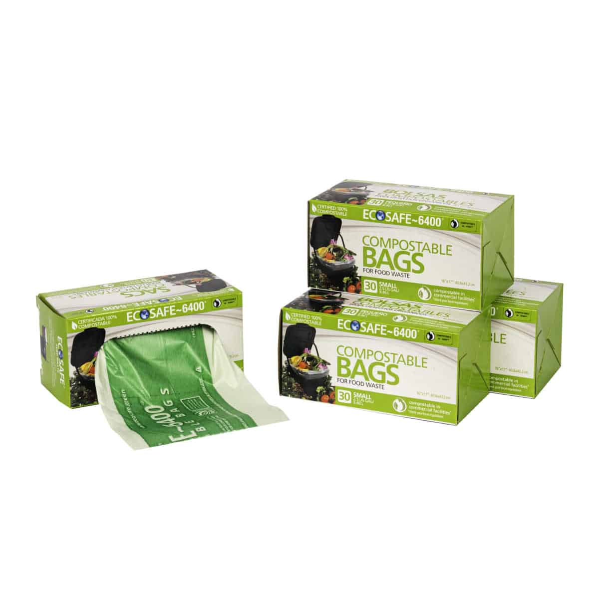 2.5 Gallon Compostable Can Liner, 16x17, 0.6 mil