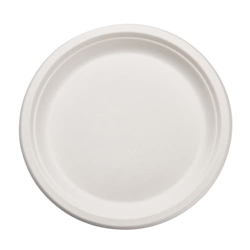 10" Round Fiber Plate