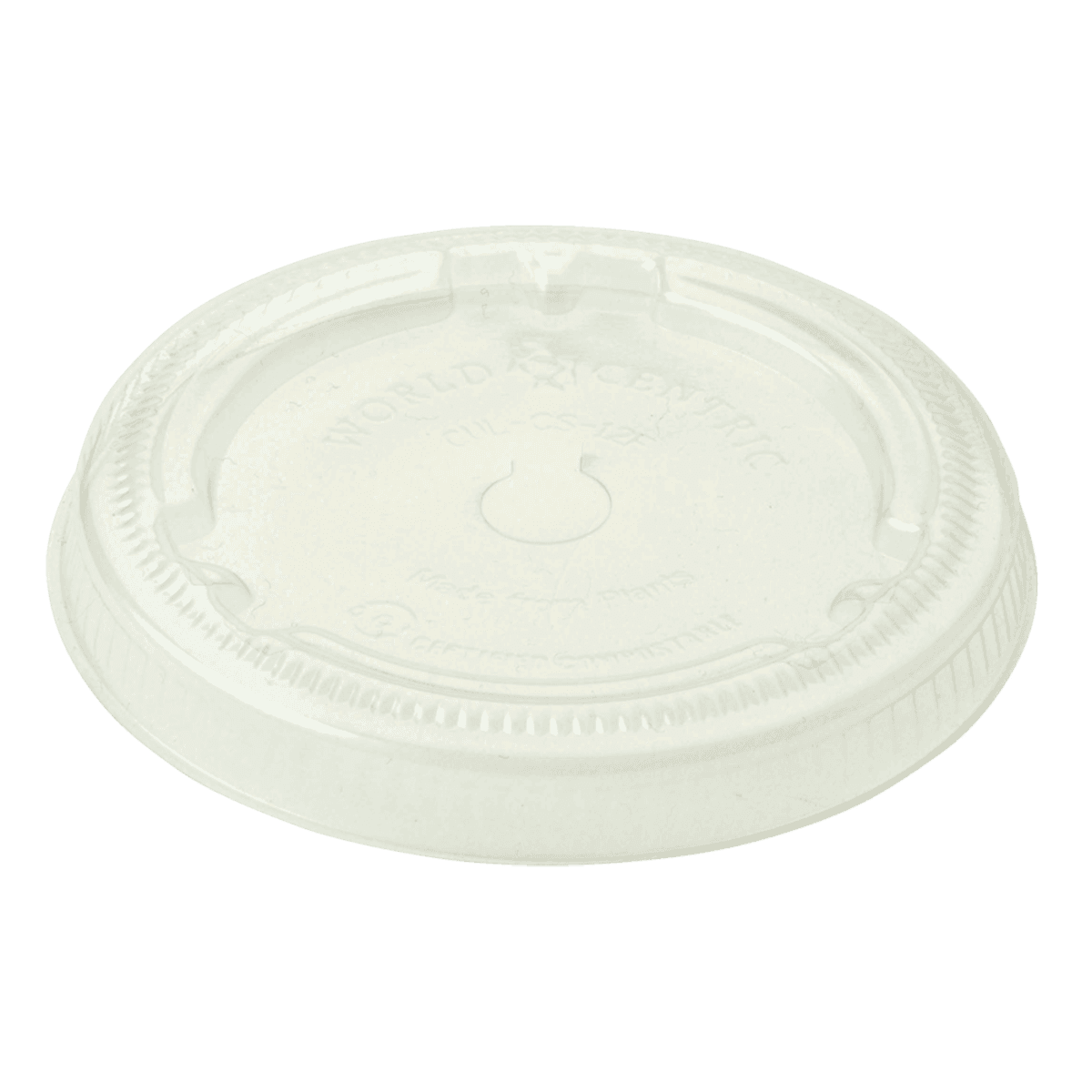 Clear PLA Lid - fits 12-22 oz Paper Cold Cups - Image 2