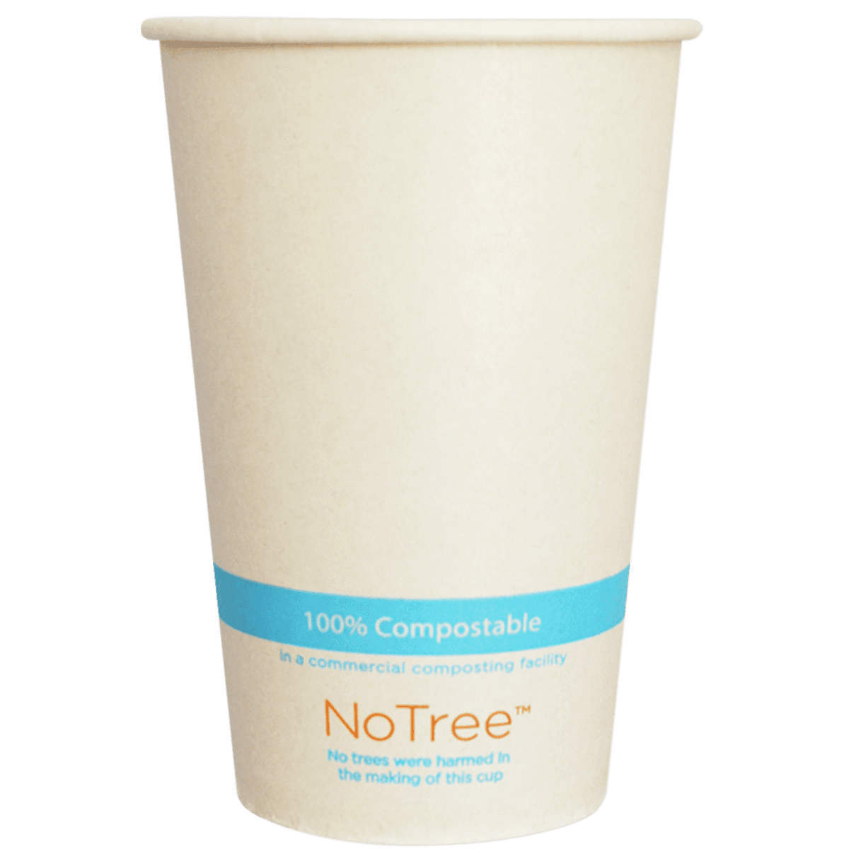 16 oz Compostable Paper Cold Cup - Image 2