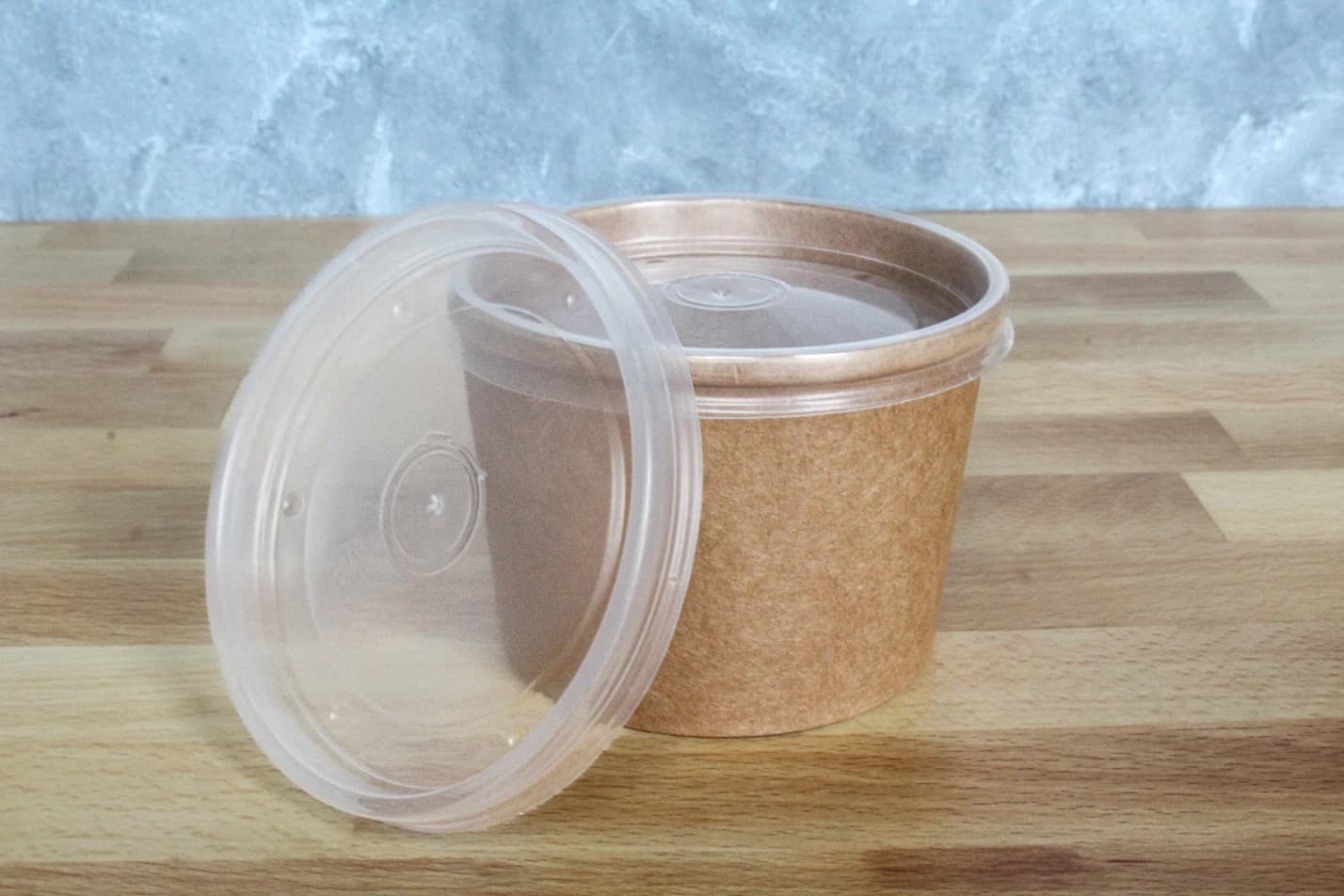 PP Lid - fits 8-16 oz Paper Soup Containers