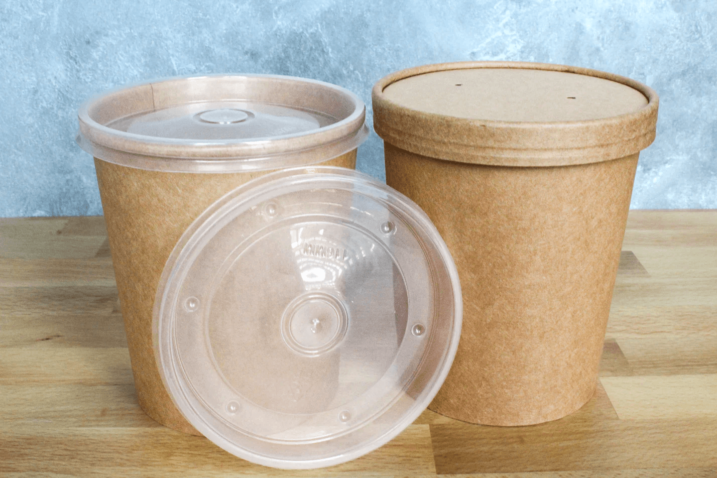 PP Lid - fits 24-32 oz Paper Soup Containers