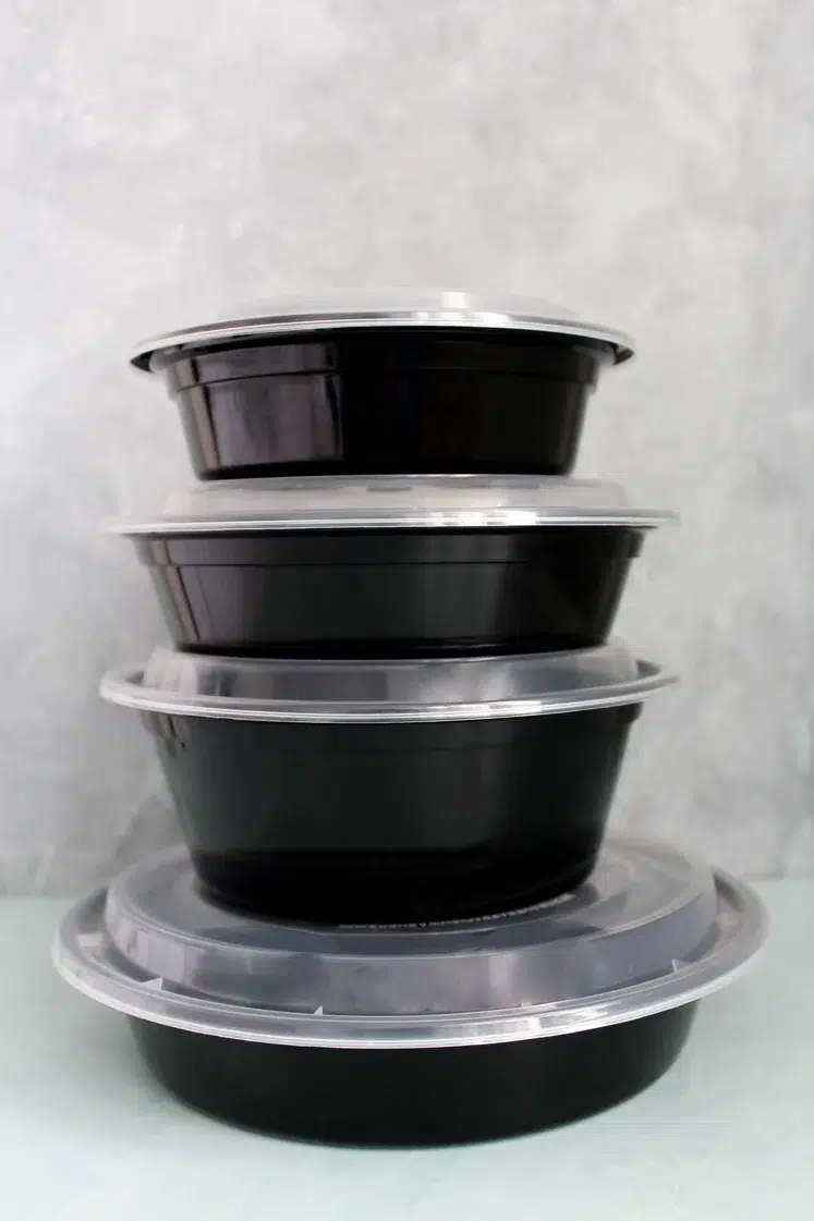 16 oz Round PP Food Container Combo Kit