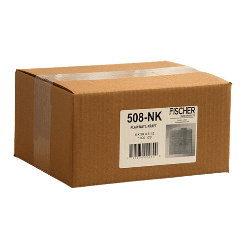 6.5" x 6" x 0.75" Grease Resistant Kraft Bakery Bag - Image 3