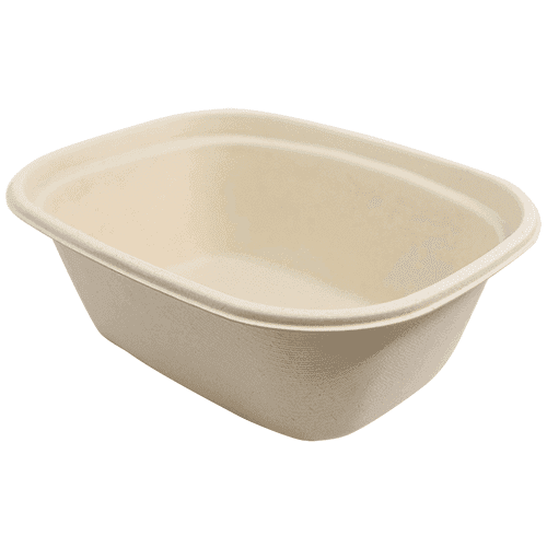 48 oz Fiber Container, PLA Lined