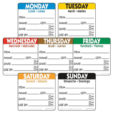Food Rotation Labels