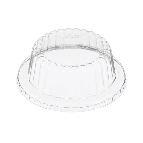 Solo 12 oz Dome PET Plastic Food Container Lid - Clear