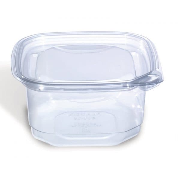 Placon Evolutions® 12 oz Clear Tamper-Evident Square Deli Base