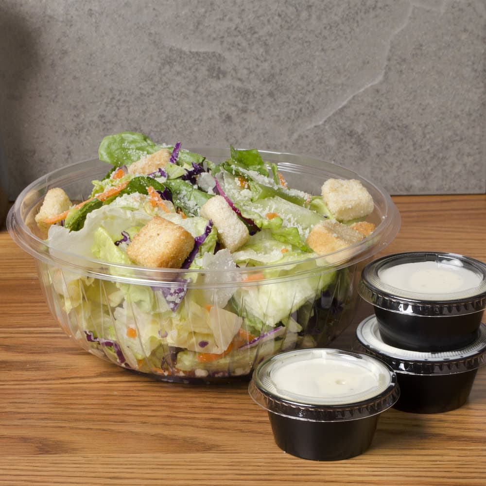 PresentaBowls® Clear Round Plastic Bowl - 32 oz