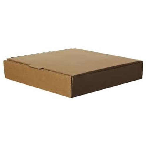10" Kraft Plain Pizza Box