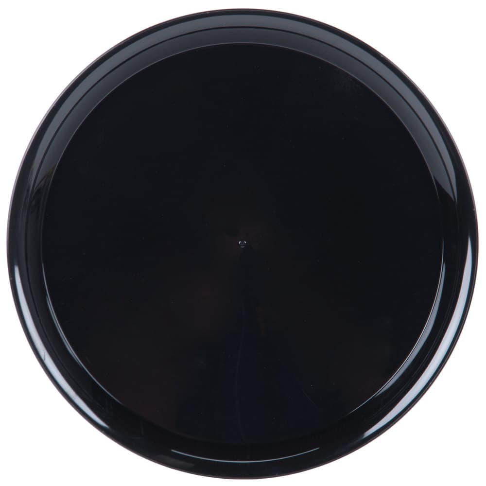 WNA Comet A914BL25 Caterline 14" Black Round Serving Tray