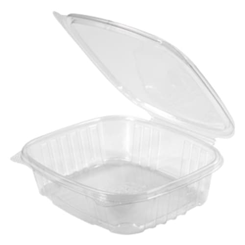 Genpak AD24 24 oz. Secure Seal® Clear Hinged Deli Container