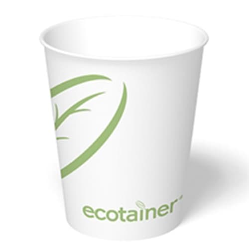 8 oz. ecotainer® Paper Hot Cup