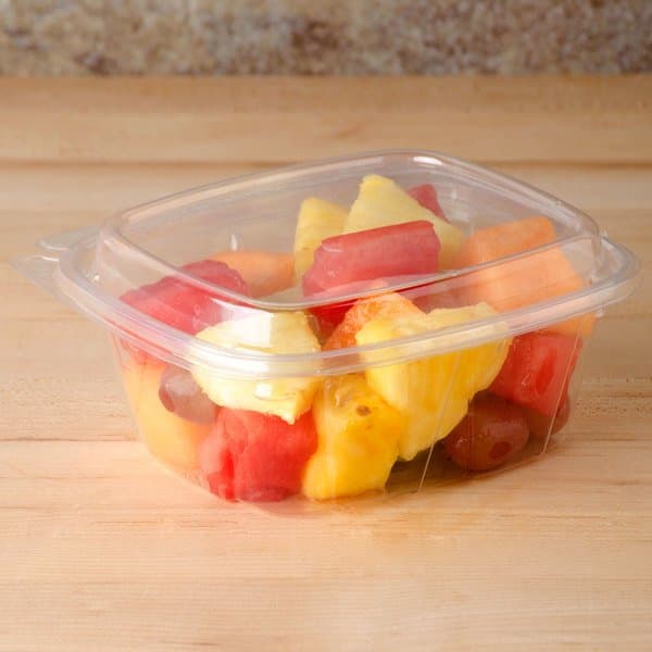 Dart CH12DED ClearPac Safe Seal 12 oz. Tamper-Resistant, Tamper-Evident Container with Dome Lid