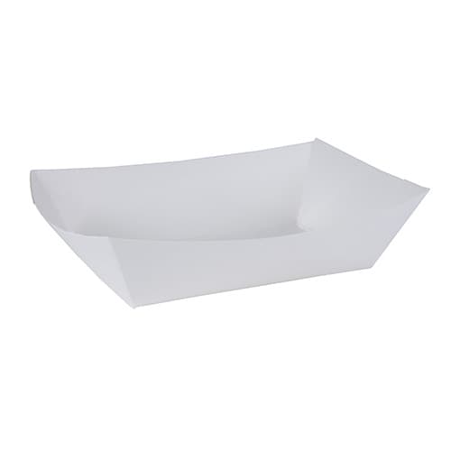 Southern Champion #300 3 lb. White Paper Food Tray