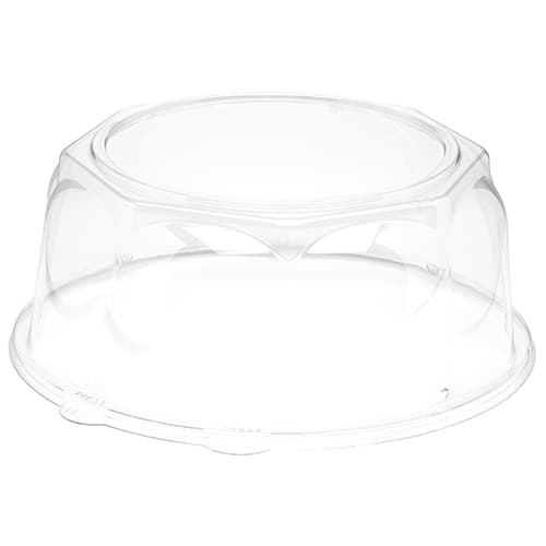 WNA CakePAK™ 13" x 5.75" Clear Panel PET High Cake Dome