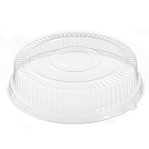 Polar Pak 18" Ebony® Catering Tray 4" Clear PET Dome Lid
