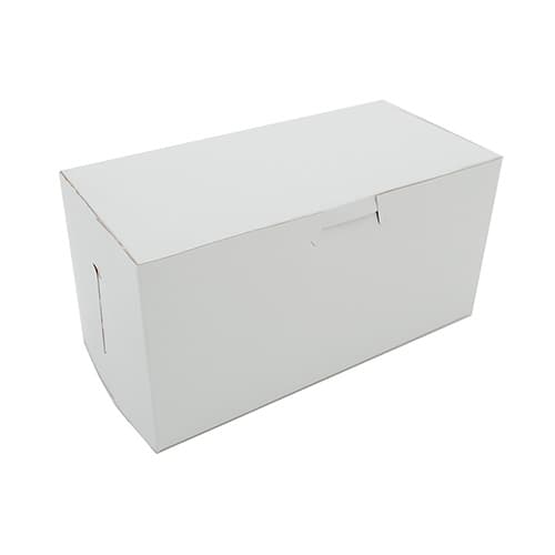 Southern Champion 8" x 4" x 4" White Non-Window Bakery Box - Image 2