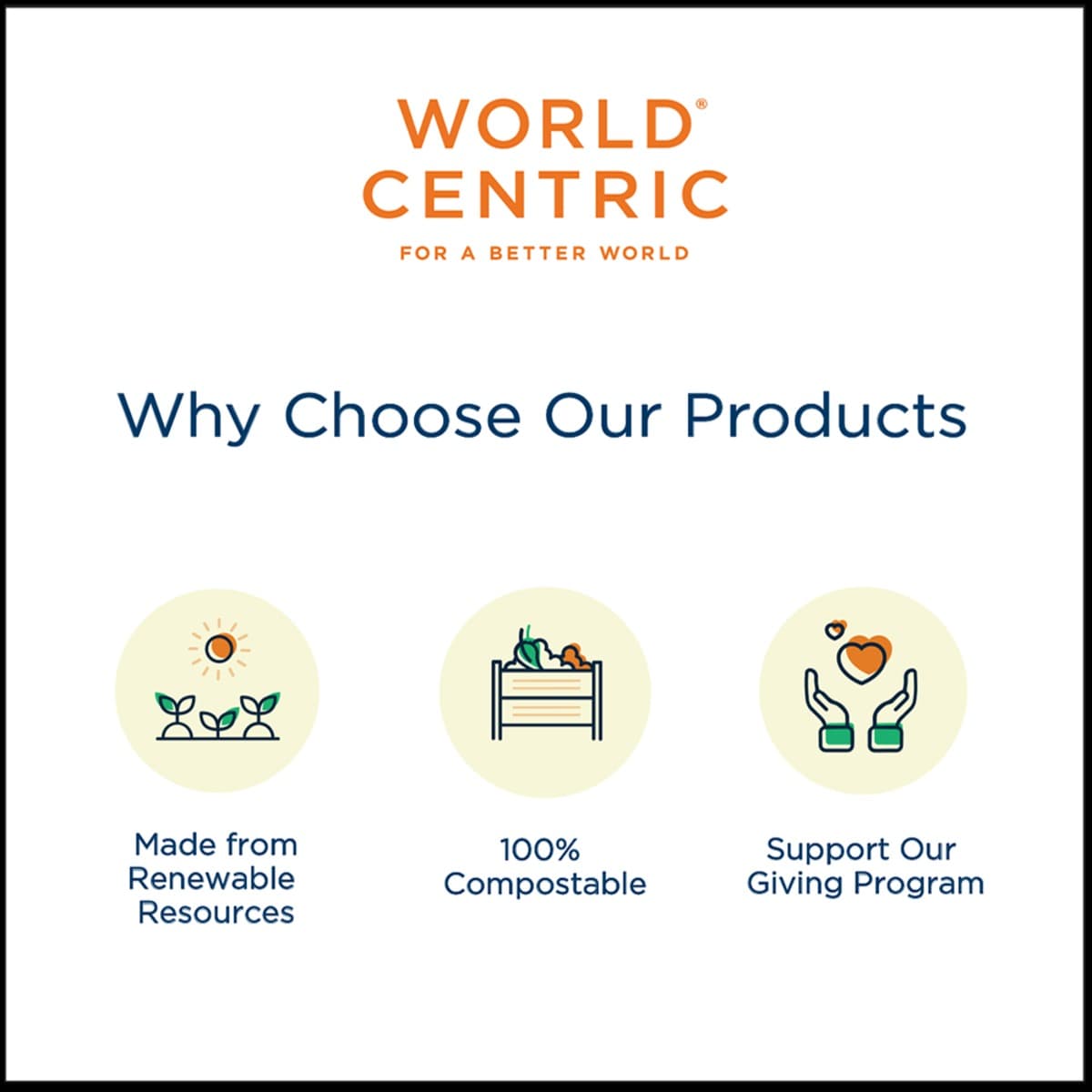 World Centric® 12 oz Clear PLA Cold Cup - Image 4