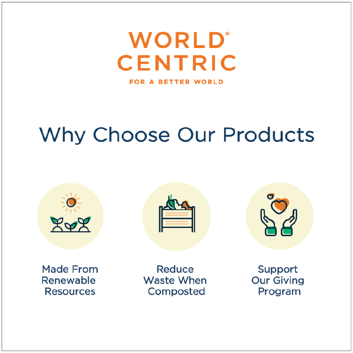World Centric® 2 oz Clear PLA Flat Portion Cup - Image 4