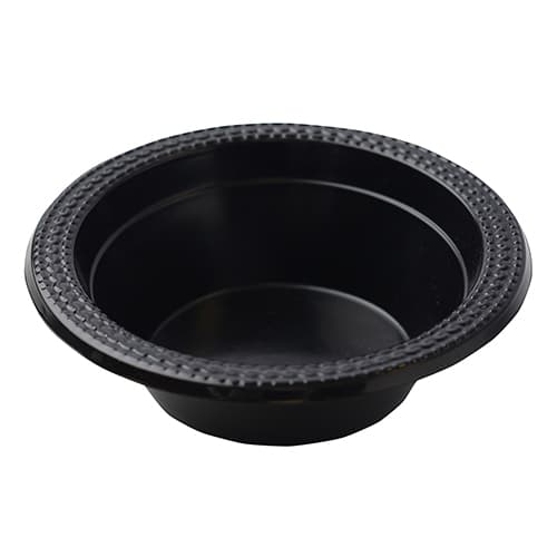 Fineline 17RB12PP.BK ReForm 12 OZ. Black Round Polypropylene Bowl