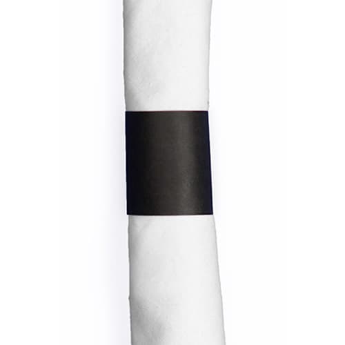 Rofson Black Self-Adhering Paper Napkin Band