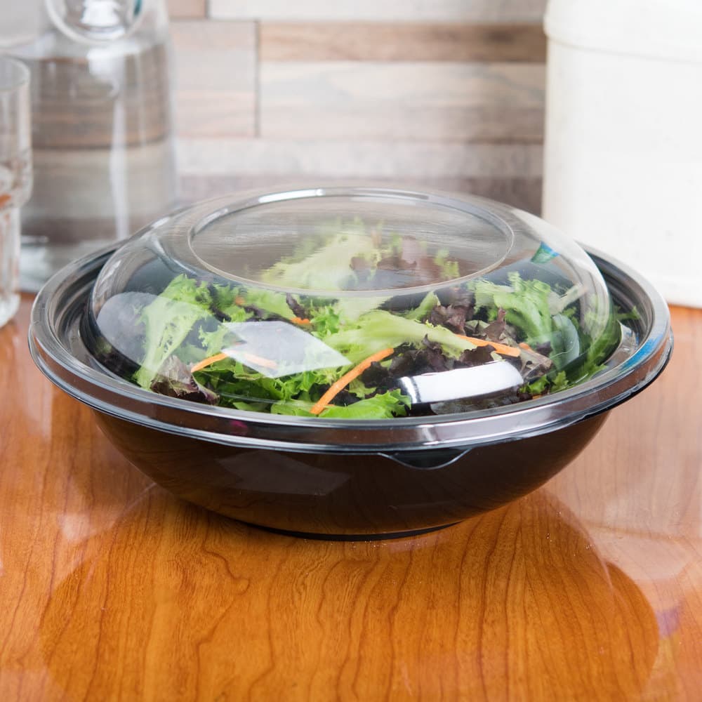 Sabert FreshPack Clear Dome Lid for 80 oz. Bowls
