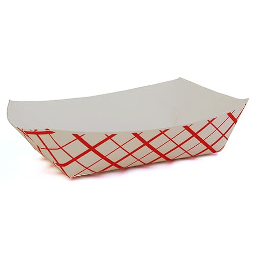 Southern Champion Southland #250 2.5 lb. Red Check Food Tray
