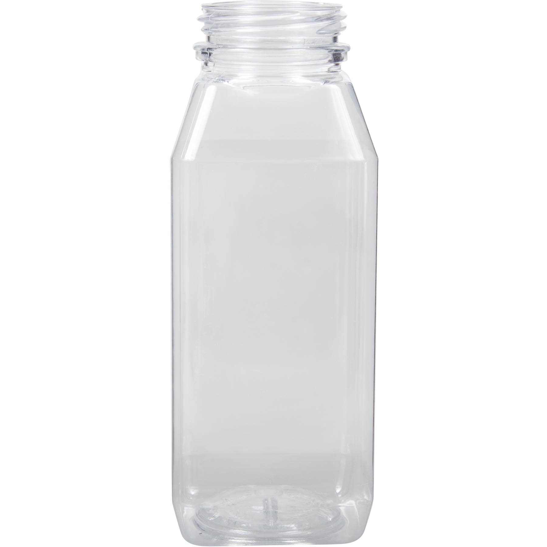 Square Plastic 8 oz PET Bottle